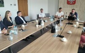 Samorządowcy z Ukrainy odwiedzili Śrem 