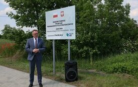 ​Podsumowano przebudowę drogi w Grzymysławiu