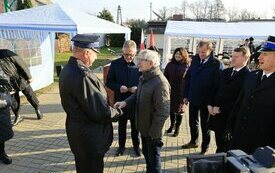 ​Uroczyste przekazanie ciężkiego samochodu ratowniczo OSP w Pyszącej