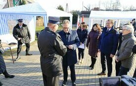 ​Uroczyste przekazanie ciężkiego samochodu ratowniczo OSP w Pyszącej