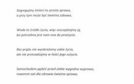 Rozstrzygnięcie konkursu ,,Ratujmy klimat!''