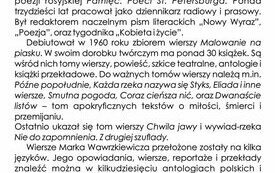 ​Rozmowy o sztuce - piątek 27 maja, godzina 18:00