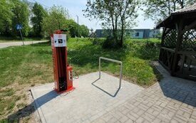 Nowe stacje naprawy rower&oacute;w w gminie Śrem - zrealizowany projekt BOŚ
