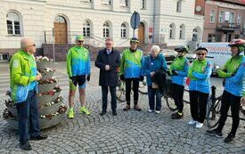 ​Wystartowała Poczta Rowerowa z okazji 200. rocznicy śmierci J&oacute;zefa Rufina Wybickiego.