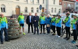 ​Wystartowała Poczta Rowerowa z okazji 200. rocznicy śmierci J&oacute;zefa Rufina Wybickiego.