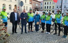 ​Wystartowała Poczta Rowerowa z okazji 200. rocznicy śmierci J&oacute;zefa Rufina Wybickiego.