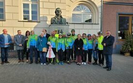 ​Wystartowała Poczta Rowerowa z okazji 200. rocznicy śmierci J&oacute;zefa Rufina Wybickiego.