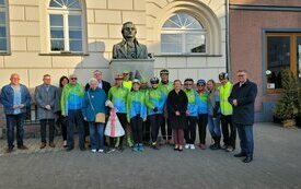 ​Wystartowała Poczta Rowerowa z okazji 200. rocznicy śmierci J&oacute;zefa Rufina Wybickiego.