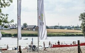 Sezon kąpielowy na plaży nad jeziorem w Śremie rusza 1 czerwca