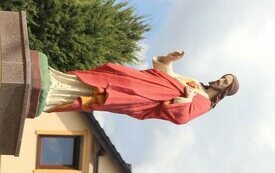 Odnowiona figura w Szymanowie