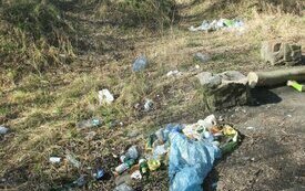 Dzikie wysypiska śmieci na terenie gminy
