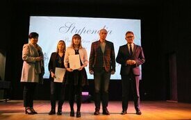 Uroczystość wręczenia stypendi&oacute;w Burmistrza Śremu w roku szkolnym 2018/2019