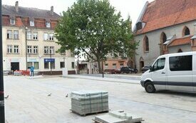 Węzeł przesiadkowy przy ul. Stary Rynek nabiera kształt&oacute;w