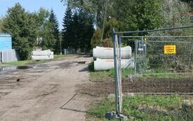 Utrudnienia drogowe na ul. Parkowej w Śremie