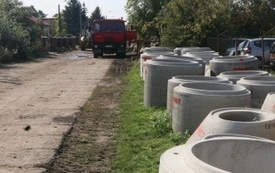 Utrudnienia drogowe na ul. Parkowej w Śremie