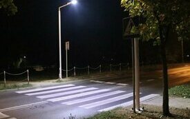 Dodatkowe oświetlenie na 13 przejściach dla pieszych
