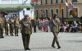 Pierwsza przysięga śremskich Wojsk Obrony Terytorialnej