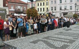 Pierwsza przysięga śremskich Wojsk Obrony Terytorialnej