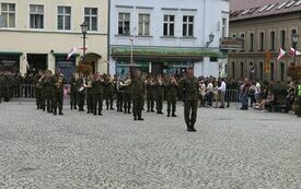 Pierwsza przysięga śremskich Wojsk Obrony Terytorialnej