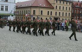 Pierwsza przysięga śremskich Wojsk Obrony Terytorialnej
