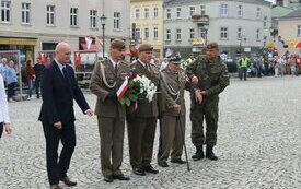 Pierwsza przysięga śremskich Wojsk Obrony Terytorialnej