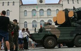 Pierwsza przysięga śremskich Wojsk Obrony Terytorialnej