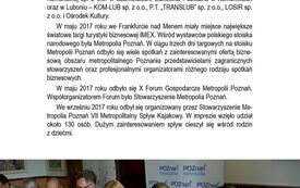Najnowsze informacje o działaniach Metropolii Poznań