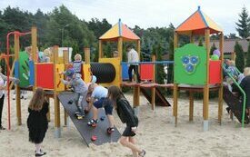 ​Nowy plac zabaw powstał w Dąbrowie