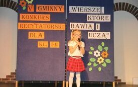 V Gminny Konkurs Recytatorski