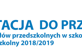 Rekrutacja do przedszkoli 