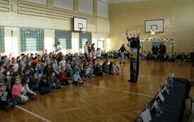 Drużyna FOGO UNII LESZNO odwiedziła SP5