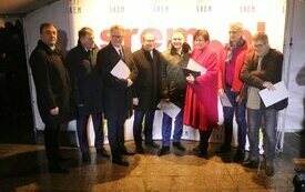 ​Wmurowano akt erekcyjny pod pawilon wystawowy oraz  salę widowiskową w Muzeum Śremskim