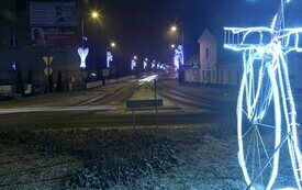 Świąteczne oświetlenie Śremu