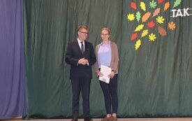 Burmistrz Śremu wręczył stypendia uczniom