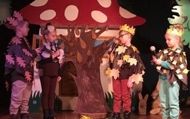 Przedszkolaki na teatralnej scenie
