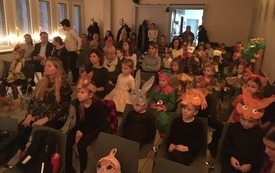 Przedszkolaki na teatralnej scenie