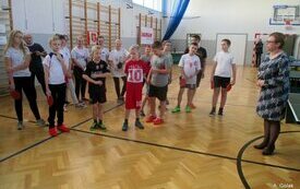 Gminny turniej tenisa stołowego w Krzyżanowie