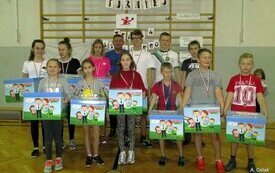 Gminny turniej tenisa stołowego w Krzyżanowie