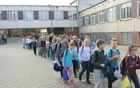 Ćwiczenia przeciwpożarowe w Szkole Podstawowej Nr 6 