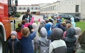 Ćwiczenia przeciwpożarowe w Szkole Podstawowej Nr 6 