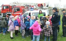 Ćwiczenia przeciwpożarowe w Szkole Podstawowej Nr 6 