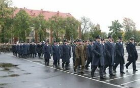 Przysięga żołnierzy w 6. batalionie chemicznym Sił Powietrznych