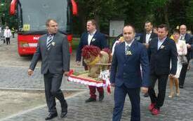 W Błociszewie rolnicy podziękowali  za tegoroczne plony 