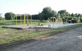 Nowa siłownia plenerowa w Miejskim Parku Ekologicznym im. Wł. Puchalskiego