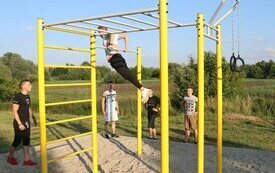 Nowa siłownia plenerowa w Miejskim Parku Ekologicznym im. Wł. Puchalskiego