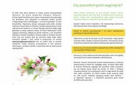 Rolniku &ndash; pamiętaj o pszczołach