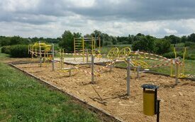 Nowa siłownia plenerowa w Miejskim Parku Ekologicznym im. Włodzimierza Puchalskiego