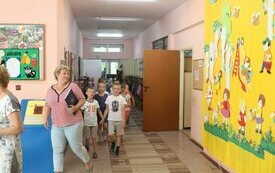Przedszkolaki trenowały ewakuację 