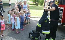Przedszkolaki trenowały ewakuację 