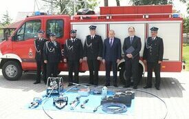 Strażacy z Niesłabina otrzymali sprzęt ratowniczy
